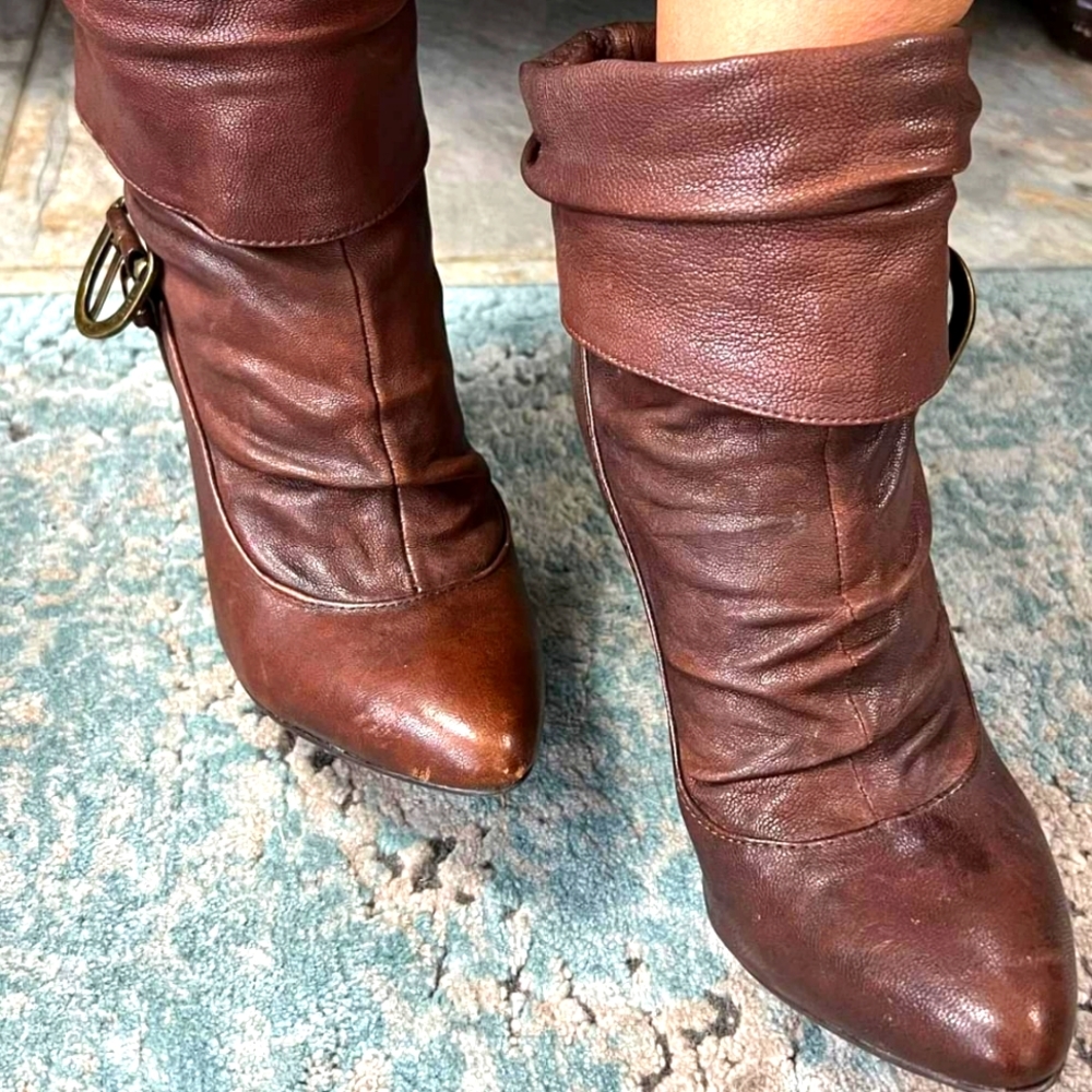 LeatherJessica Simpson Ankle Boots